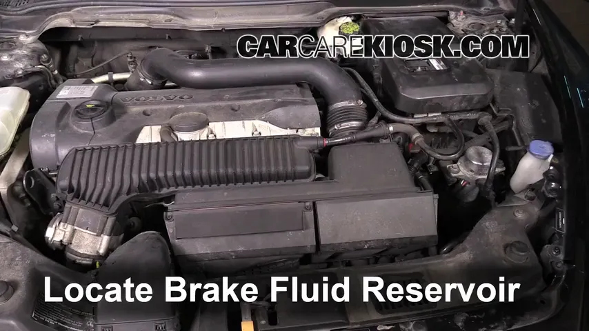 2008 Volvo C70 T5 2.5L 5 Cyl. Turbo Brake Fluid